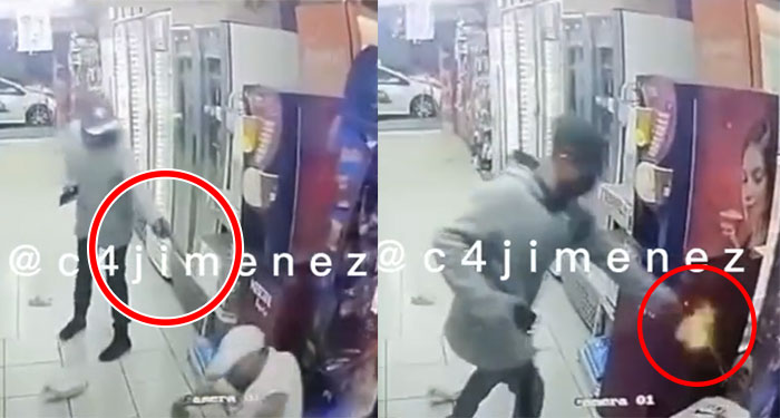 Sicario graba el momento cuando mata a dueño de una tienda por no pagar extorsión (Video)
