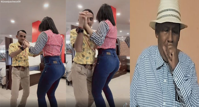 Yeison baila Bachata con una mujer y el Apóstol Santiago Zúñiga se pone celoso (Video)