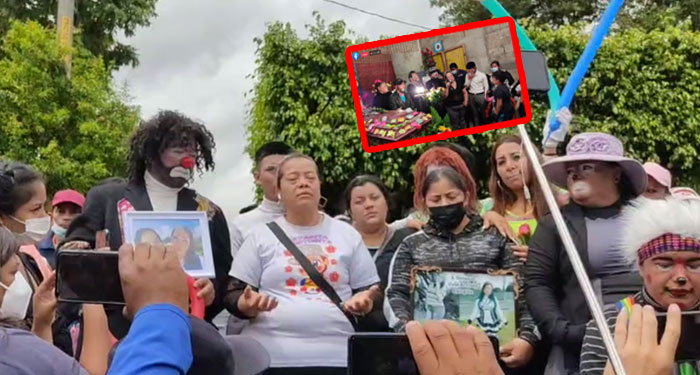 Madre de “Chispita” aclara los motivos por las cuales no se enterraron juntos los payasitos (Video)
