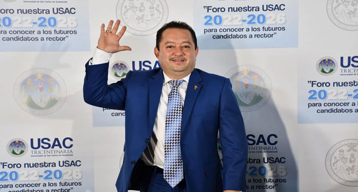 En sesión virtual (CSU) da posesión a Walter Mazariegos como Rector de USAC