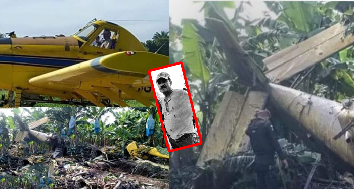Mortal accidente aéreo cobra la vida de reconocido comerciante