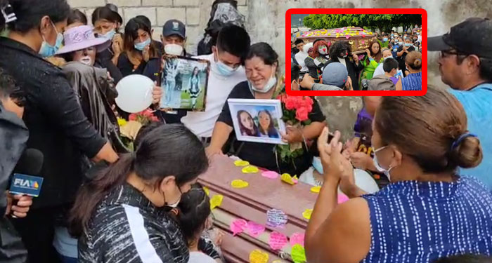 Así fue el entierro de la payasita “Chispita” en Amatitlán