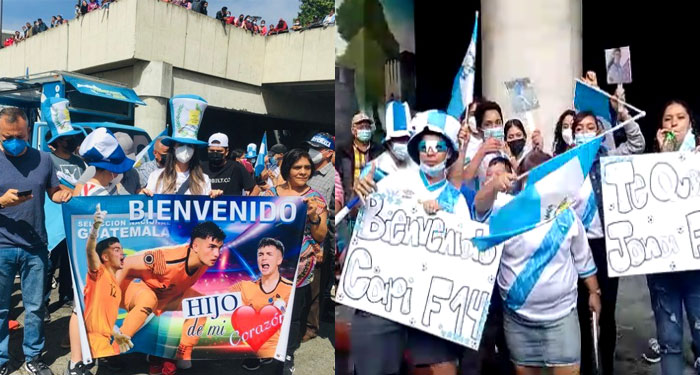 VIDEO: Así el ambiente en el aeropuerto para recibir a la selección Sub-20