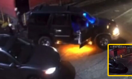Delincuentes armados se hacen pasar por policías y roban camioneta (Video)