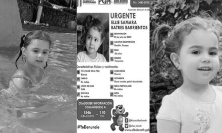 Localizan sin vida a Eli Samara, la pequeña que estaba desaparecida en Zacapa