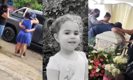 Momento en el que arriba el padre de la pequeña Ellie, quién viajó desde Estado Unidos (Video)