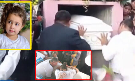 El doloroso sepelio de la pequeña Ellie Samara en su natal Gualán Zacapa (Video)