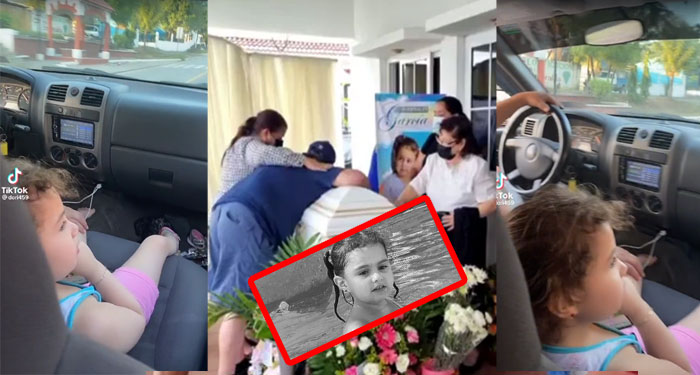 El último viaje en vehículo de Ellie Samara junto a su padres antes de partir (Vídeo)
