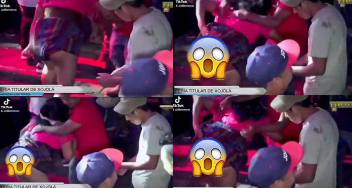 Mujer se sube el “Corte” en medio de una fiesta y enseña de más (Video)