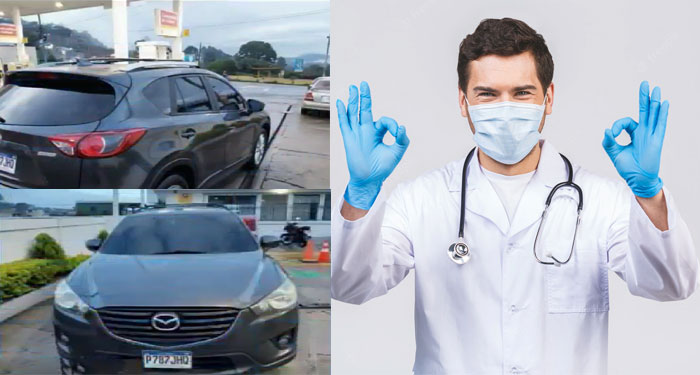 “Delincuentes en las redes” Estructura criminal se viste de médico para robar carros (Video)