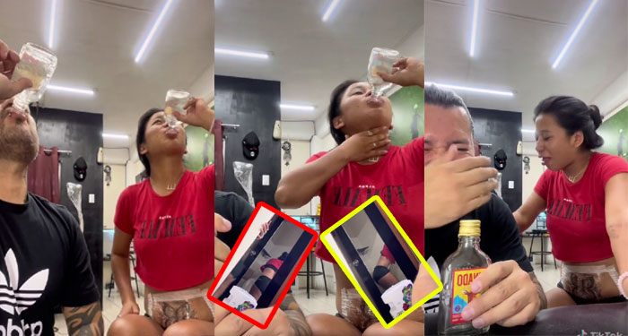Esme La Chapina se pone “EBRIA” al tomarse un octavo de venado sin descansar (Video)