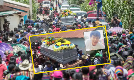 Con lágrimas y profundo dolor la familia le da el último adiós a Melvin, migrante fallecido (Video)