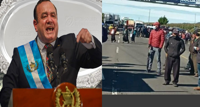 Giammattei hace advertencia a los alcaldes de Ixtahuacán y Nahualá sobre el conflicto