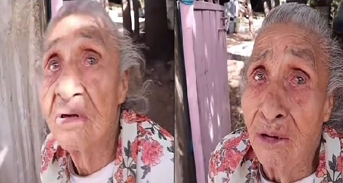 “Tuve 16 hijos” Madre es abandonada por sus hijos en una casa de cartón (Video)