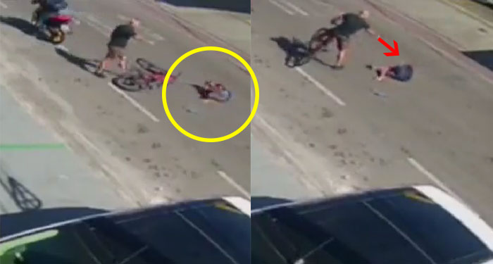 “Fuerte Imágenes” Hombre dispara contra persona que le habría robado su bicicleta (Video)