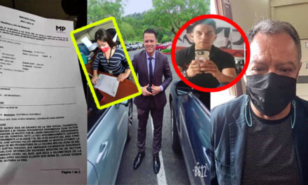 Periodista Juan Víctor junto a su padre ponen la denuncia en el MP tras amenazas de muerte (Video)