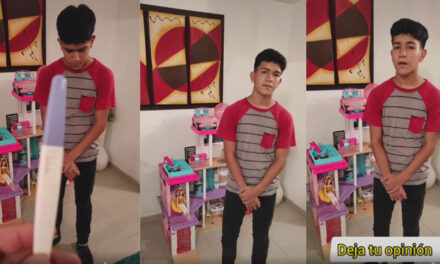 Padre expone a su hijo que embarazó a una niña de 14 años (Video)