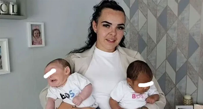 ¿Qué pudo haber pasado? Madre da a luz a mellizos y cada uno tiene distinto color de piel