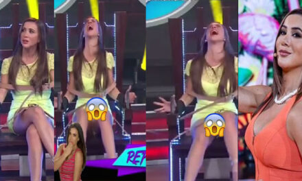 Momento en que Mariazel enseña de más al jugar electrocutados y se vuelve tendencia (Video)