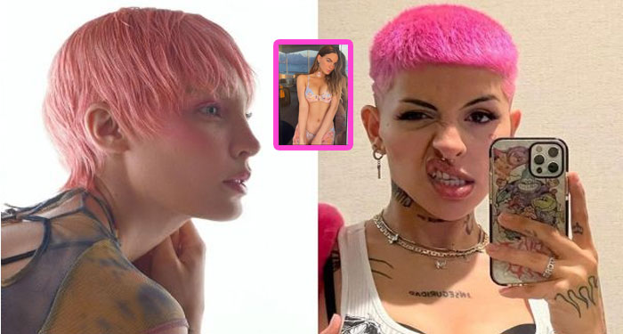 Comparan el nuevo look de Belinda con el de “Cazzu”, la novia de Christian Nodal
