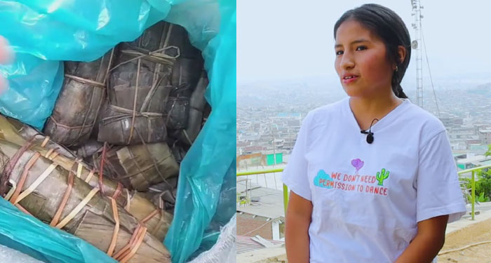 Por la falta de oportunidades joven decide vender tamales para pagar sus estudios (Video)