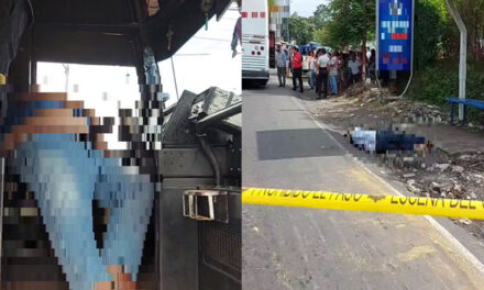 Chofer  y ayudante de bus extraurbano son asesinados a balazos en Retalhuleu (Video)