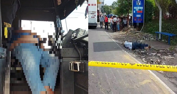 Chofer  y ayudante de bus extraurbano son asesinados a balazos en Retalhuleu (Video)