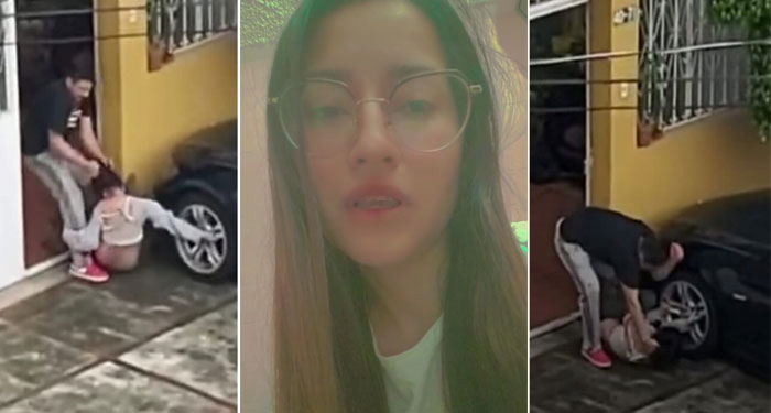 Melisa Díaz exige justicia tras haber sido brutalmente golpeada por su pareja en Mixco (Video)