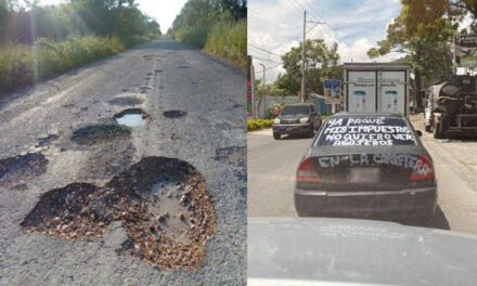 La fuerte forma de manifestar de los guatemaltecos por el mal estado de las carreteras
