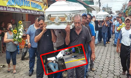 Con mucho dolor la familia y amigos despiden a chofer y ayudante asesinado en Retalhuleu
