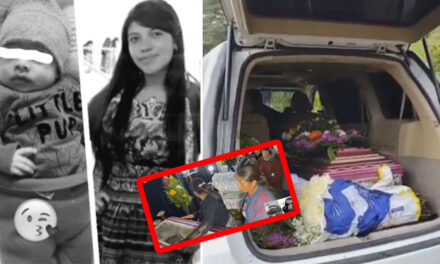 Con profundo dolor la familia le dan el último adiós a Madre e Hijo que fueron atropellados (Video)