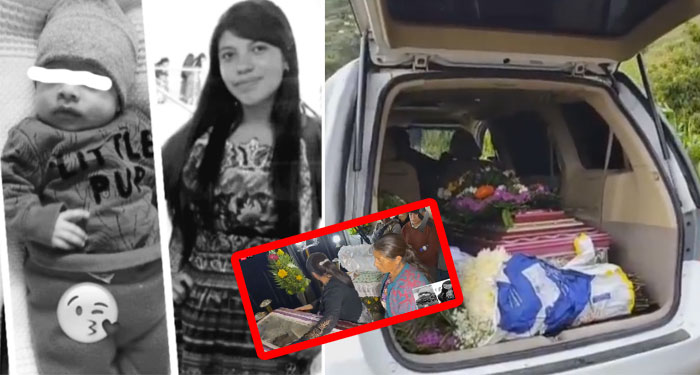 Con profundo dolor la familia le dan el último adiós a Madre e Hijo que fueron atropellados (Video)