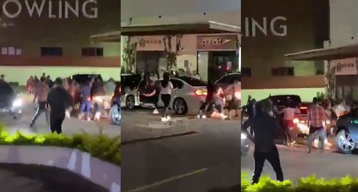 Graban fuerte pelea callejera en Cayalá zona 16 (Video)