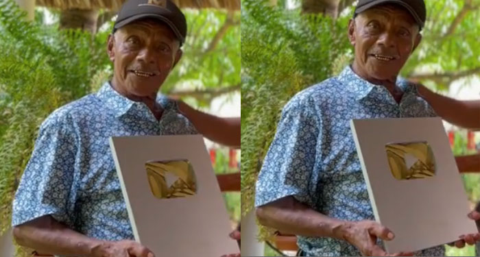 Mechito recibe su placa de YouTube por sus 100 Mil-K (Video)