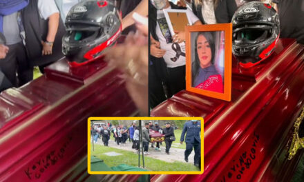 Con profundo dolor familiares y amigos despidieron a Jennifer Karina Hernández (Video)