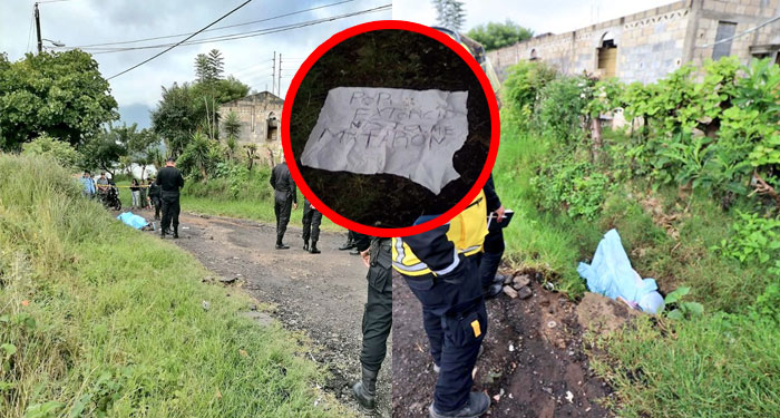 Dos mujeres son asesinadas y las autoridades encuentran una nota del motivo por el cual las mataron