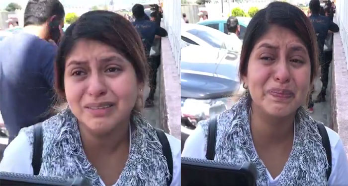 Las fuertes de la la mujer con 4 meses de embarazó que perdió a su familia en Xelafer (Video)