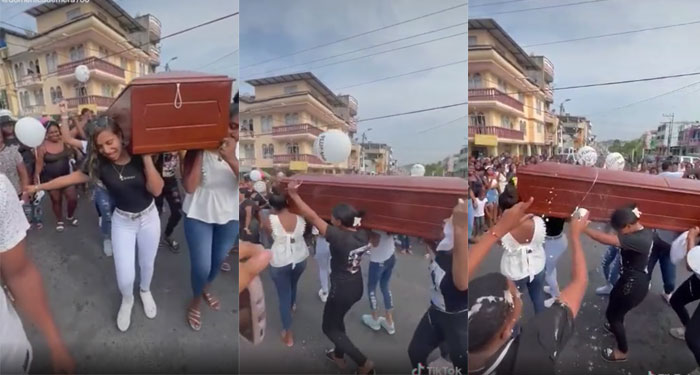 “Tal y como lo quería” Jóvenes despiden a su amiga bailando reggaetón (Video)