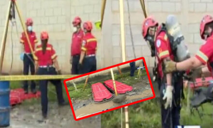 MIXCO: Bomberos extraen un cadáver de un pozo en estado de descomposición (Video)