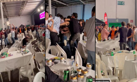VIDEOS: Varias persona protagonizan pelea durante el concierto de “BACILOS” en Guatemala