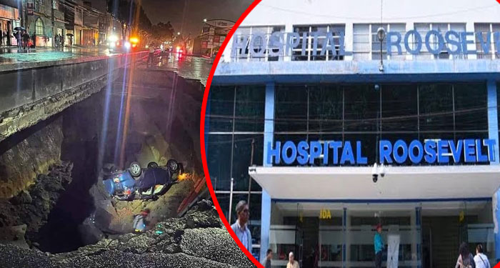 Amputan dedos a uno de los sobrevivientes del agujero de Villa Nueva