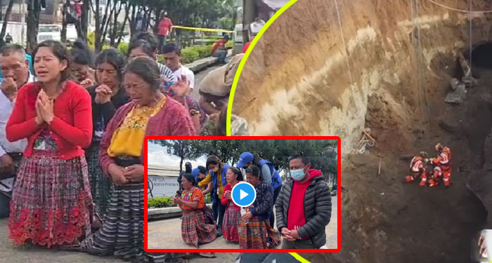 “Ten piedad de nosotros Dios” Familiares de las dos desaparecidas elevan oración frente al hundimiento