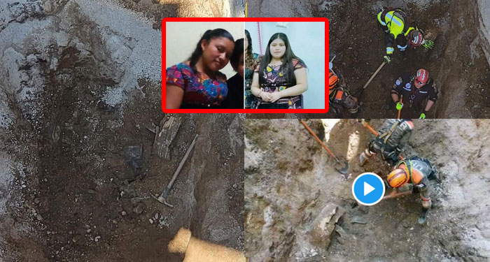 Autoridades proceden a sacar el vehículo y verificar si en su interior están las dos mujeres (Video)