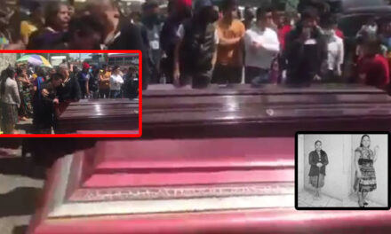 ¡URGENTE! Con lágrimas y dolor familiares inician el velatorio de Olga Choz y Michelle Mejía (Video)