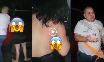 Momento en que mujer descubre a su esposo con su amiga en pleno acto y se van a los golpes (Vídeo)