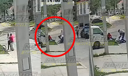 Momento en que guardia disparó contra vecino en zona 18 en defensa personal (Video)
