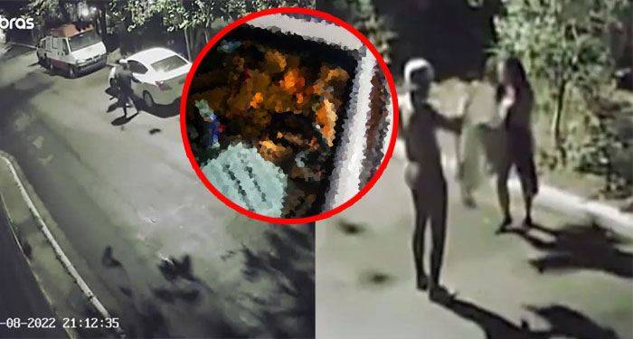 Pareja tenía relaciones en el auto, Los asaltan los bajan para robarles y los dejan desnudos (Video)