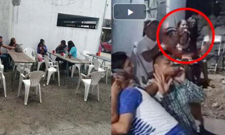 Aseguran haber visto a un supuesto fantasma en una Baby Shower (Video)