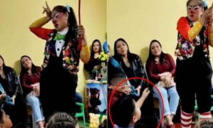 Niño confiesa la infidelidad de su padre durante una fiesta de cumpleaños (Video)