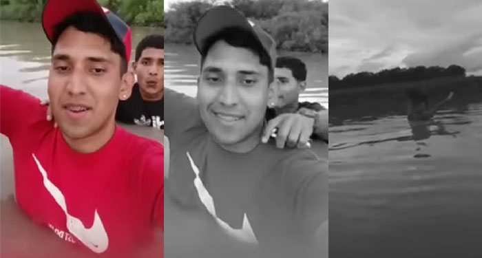 Migrantes graban video segundos antes de morir ahogados en el río Bravo